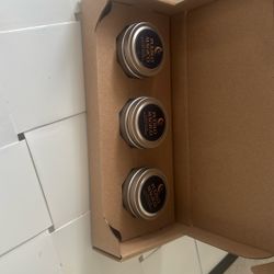 Handcrafted Soy Candles, 2 Ounce Each