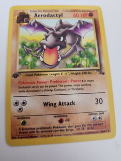 Aerodactyl 16/62 1st edition 1999