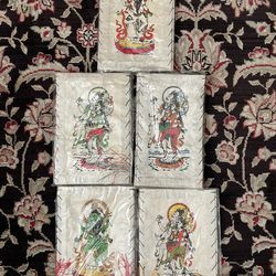 5 Hindu/Indian/Yoga Lantern Hangings.