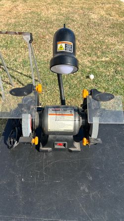 6-Inch Bench Grinder with Light