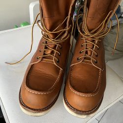 Red Wings Boots  10 1/2 EE