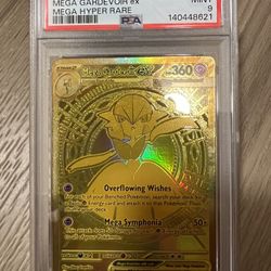 Mega Gardener Ex #187/132 Hyper Rare mega evolution PSA9