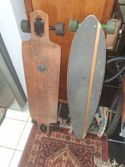 2 skateboards