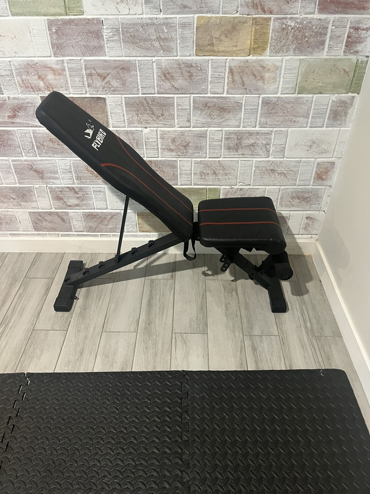 FLYBIRD Adjustable Foldable Weight Bench for Adult with 660 lb Capacity