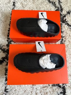Nike Mind 001 Men's Pregame Mules All Black Incoming
