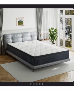 Queen Mattress  12” Gel Memory Foam Hybrid
