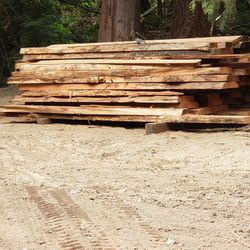 Slabs Of Milled Lumber 