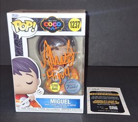 🔥 Anthony Gonzalez Signed Autographed Funko Miguel Coco Exclusive JSA COA  🔥