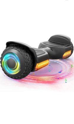 Gyroor - All-Terrain Self-Balancing Hoverboard – Bluetooth & LED Lights