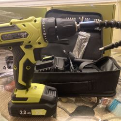 Snapfresh Drill 20 Volt With Drill Bits / Bits And 2 Extensions 