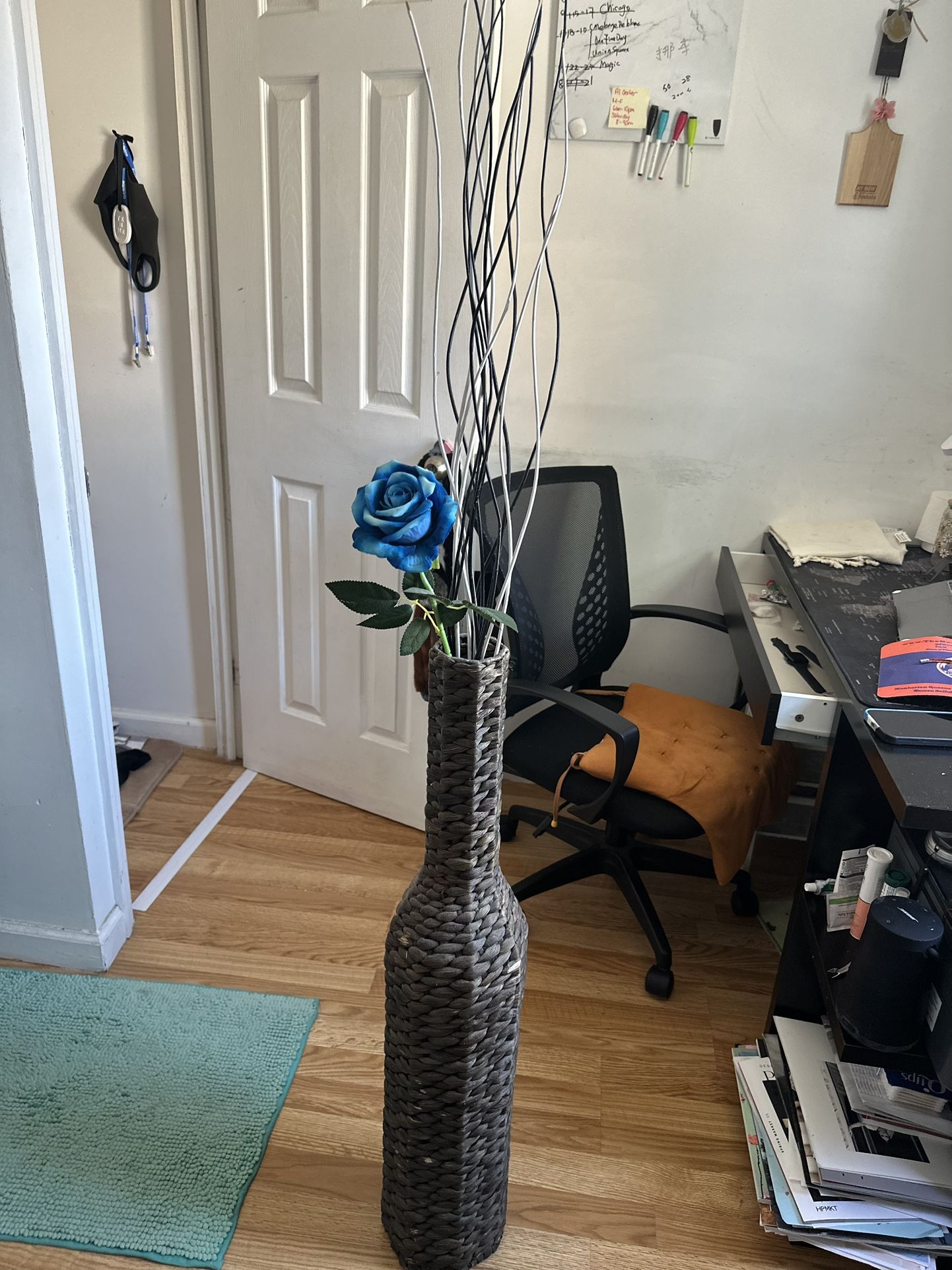 Decoration flower. Vase.