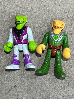 Fisher-Price Imaginext Serpent Strike Pyramid Serpent King Action Figure lot of2