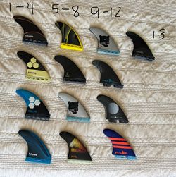 Futures FCS2 Thruster Surfboard Shortboard fins
