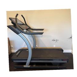 Sunny Health & Fitness Treadmill Shape Up at Home street night