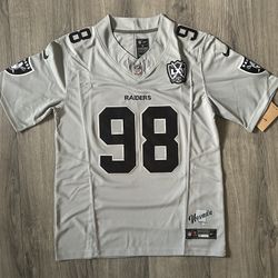 Las Vegas Raiders Gray Jersey 