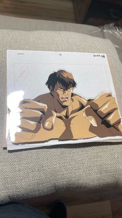 Street Fighter Animation Cels