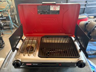 Cole’s man camping stove with griddle