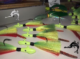 Fishing lures / jigs / cobia jigs