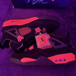 Nike jordan 4s retro red thunder
