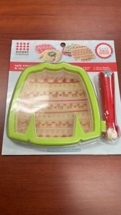 Christmas Sweater cookie cutter set