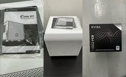 Thermaltake Snow Edition  Mini ITX KIT + EVGA 450W + LED