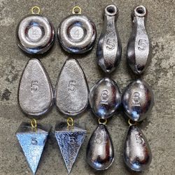 Pyramid, Bank, Bell, Disc, No-Roll, and Egg Weights (Pricing and Location in Description)