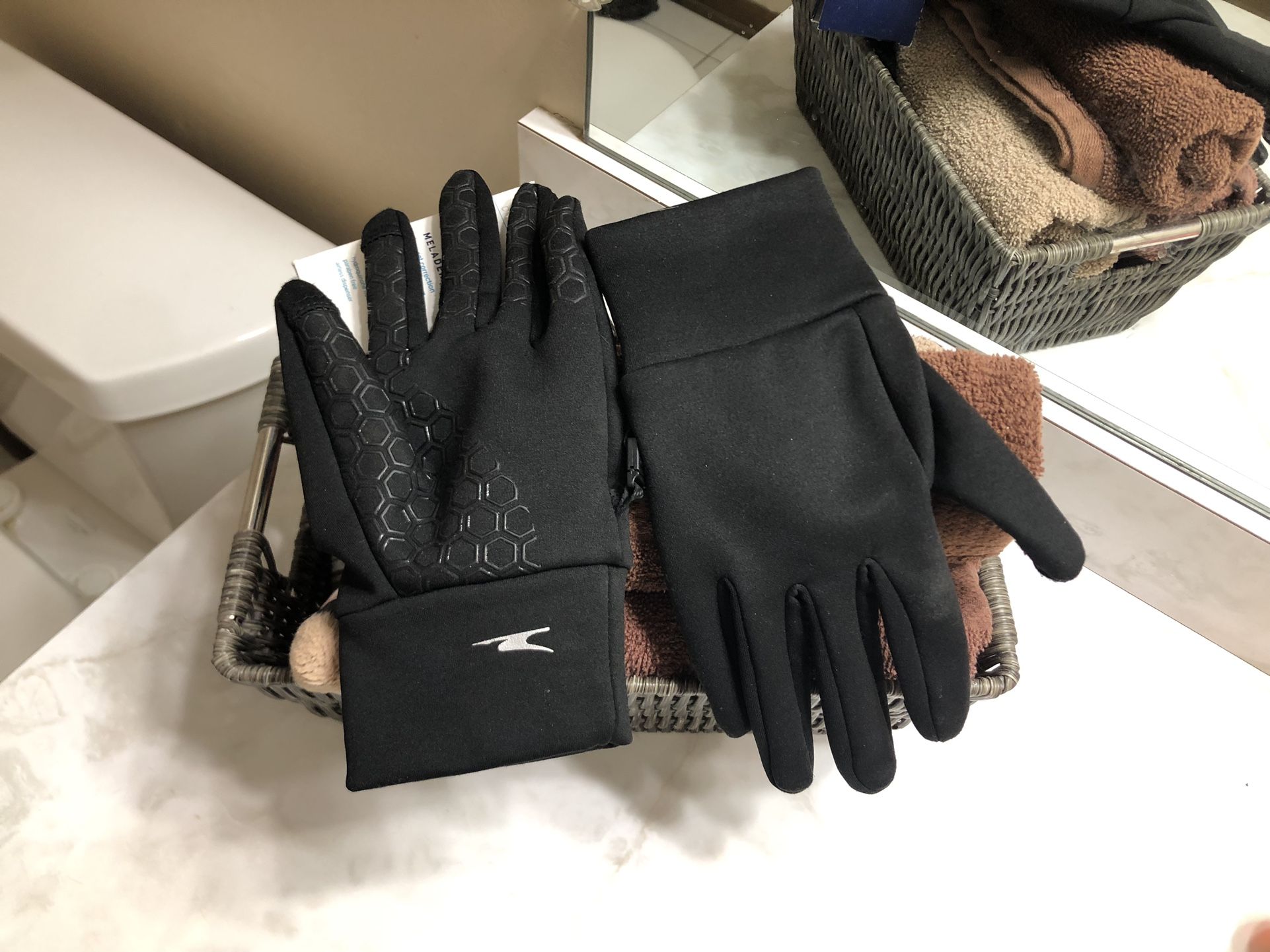 CRANE Unisex Winter Sport/Work Stretch Gloves (L)