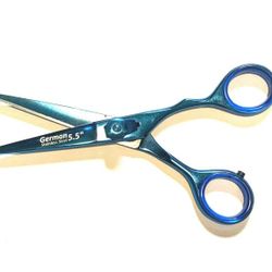 German Stainless Professional Dog Pet Grooming Shears Blue Color 5.5″