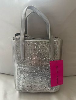 Betsey Johnson Silver Bag