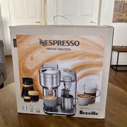 NEW Nespresso Vertuo Creatista FOR SALE !!