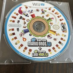 New Super Mario Bros. U + New Super Luigi U (Wii U, 2012) Game Disc 