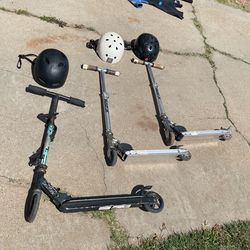 Scooters And Helmets