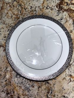 Royal Gallery Platinum Buffet Replacement Plates – Set of 8