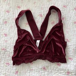 Velvet Lace Bralette