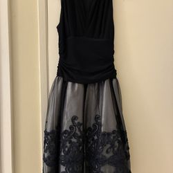 Navy Blue Wedding Guest Dress Size 8