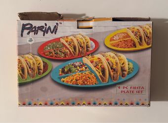 Parini 4-Piece Fiesta Plate Set