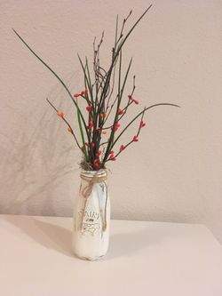 New Little Milk Bottle Berry Arrangement