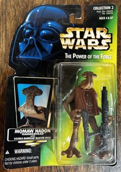 Star Wars Power Of The Force Momaw Nadon 3.75" Action Figure 1996 Hasbro New