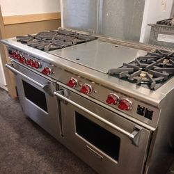 Wolf 60" Gas Range 