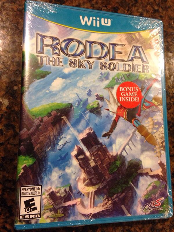 Brand New Rodea The Sky Soldier Nintendo Wii U (Launch Version)