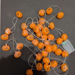 Halloween pumpkin lights