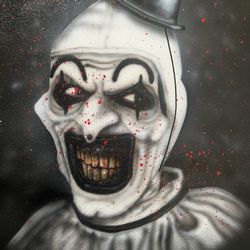 Terrifier Custom Canvas