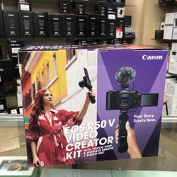 Canon EOS R50 V Video Creator Kit 
