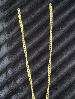Gold necklace