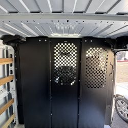 RAM ProMaster Steel Partition - LOW ROOF (Fits years 2014-2025)