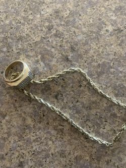 Gold Ring And Bracelet 