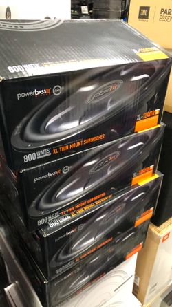 Powerbass 12 Inch Shallow Subwoofer On Sale For 99.99