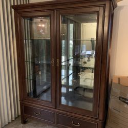 China cabinet dresser Wardrobe Glass MUST GO OCT 6
