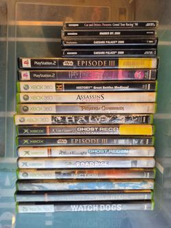 60+ video game lot storage find