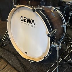 GEWA G9 PRO SE Walnut Burst Digital Drum Kit